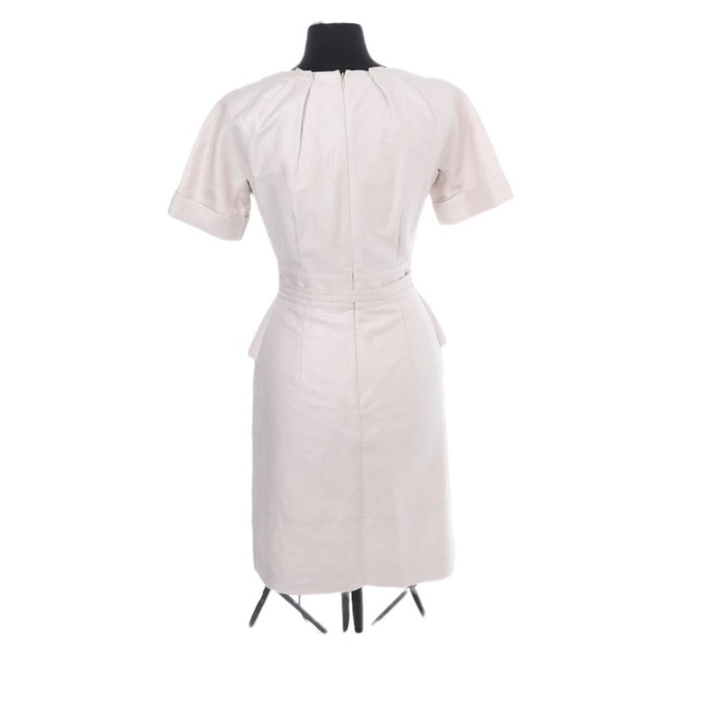 Vintage Christian Lacroix Pousierre Belted Short Sleeve Peplum Dress Size 38 - Picture 2 of 7